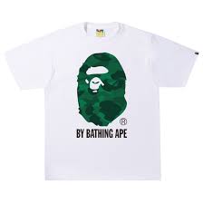 White Green Camo Big Ape Head