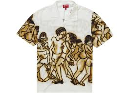 Supreme Dancing Rayon S/S Shirt White