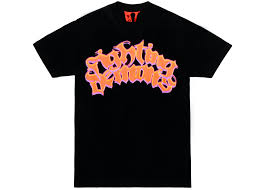 Juice Wrld x Vlone Neon T-shirt Black