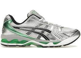 ASICS Gel-Kayano 14 White Malachite Green - Used