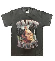 Saint Vanit Grey HOQ Tee - (Pre-owned)