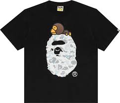 BAPE Milo On Big Ape Head Tee 'Black' (Pre-Owned)