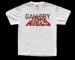 Gallery Dept. Art Kills Gold White T-Shirt