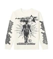 Hellstar  Studios Victory Thermal Long Sleeve Cream - (Pre-Owned)