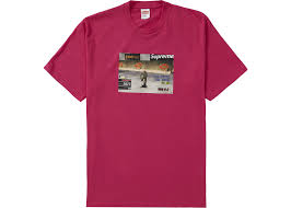 Supreme Thrasher Game Tee Pink