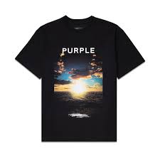 Purple Brand Textured Sunset Tee (Pre-Owned)