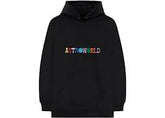 Travis Scott Astroworld Logo Hoodie Black - (Pre-Owned)