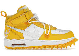 Nike Air Force 1 Mid SP Off-White Varsity Maize - Used