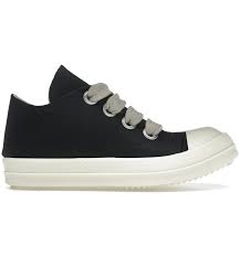 Rick Owens DRKSHDW Hollywood Jumbo Lace Puffer Low Black Milk - Used