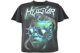 Hellstar The Future T-Shirt Black/Blue