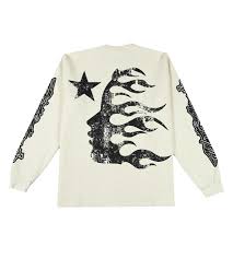 Hellstar  Studios Victory Thermal Long Sleeve Cream - (Pre-Owned)