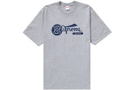 Supreme Records Tee Heather Grey