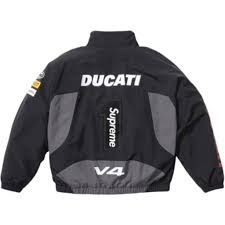 Supreme Ducati Track Jacket Black