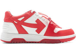 OFF-WHITE Out Of Office Low White Red - Used