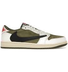 Jordan 1 Retro Low OG SP Travis Scott Medium Olive - Used