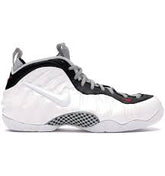 Nike Air Foamposite Pro White Black University Red - Used