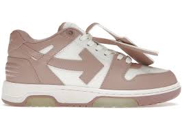Off-White Out Of Office Calf Leather White Pink - Used