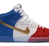 Nike SB Dunk High Tricolor (USA) -used