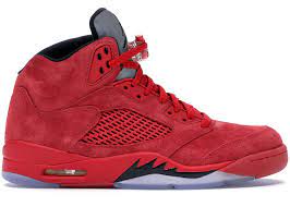 Jordan 5 Retro Red Suede - Used