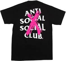 Anti Social Social Club Cancelled T-shirt Black