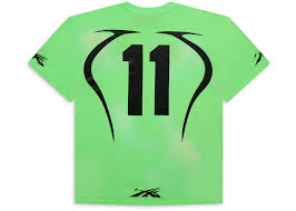 Hellstar Warm Up T-shirt Neon Green