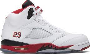 Jordan 5 Retro Fire Red Black Tongue (Used)