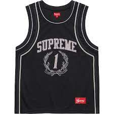 Supreme Campioni Basketball Jersey Black