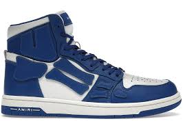 AMIRI Skel Top Hi Blue White - Used