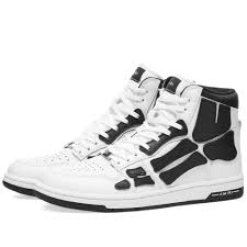 AMIRI Skeleton Hi Top white/black - used