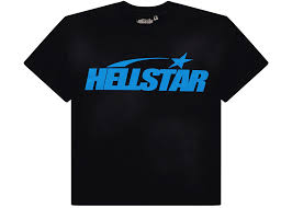 Hellstar Classic T-Shirt (Gel Print) Black/Blue