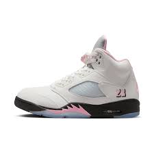 Jordan 5 Retro Medium Soft Pink- Used