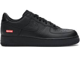 Nike Air Force 1 Low Supreme Black - Used