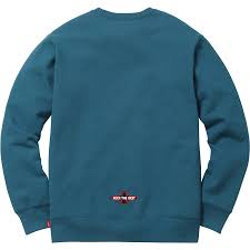 Supreme Independent Fuck the Rest Crewneck Blue