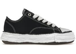 Maison Mihara Yasuhiro Peterson OG Sole Canvas Low Black - Used