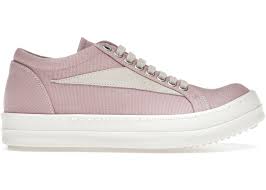 Rick Owens DRKSHDW EDFU Vintage Sneakers Faded Pnk Pearl Milk - Used