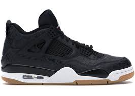 Jordan 4 Retro Laser Black Gum - Used
