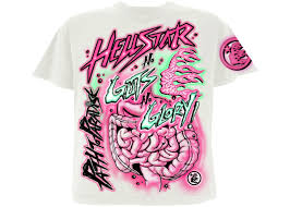 Hellstar No Guts No Glory T-Shirt White (Pre-Owned)