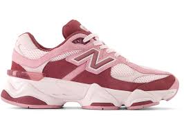 New Balance 9060 Pink Granite Washed Burgundy (GS)