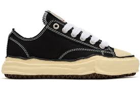 Maison Mihara Yasuhiro Peterson OG Sole Canvas Low Black - Used