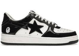 A Bathing Ape Bape Sta Low Black - Used
