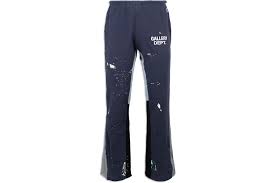 Gallery Dept. Painted Flare Sweat Pants Navy