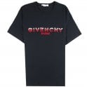 GIVENCHY Faded Regular Fit T-shirt Black Black (Pre-Owned)