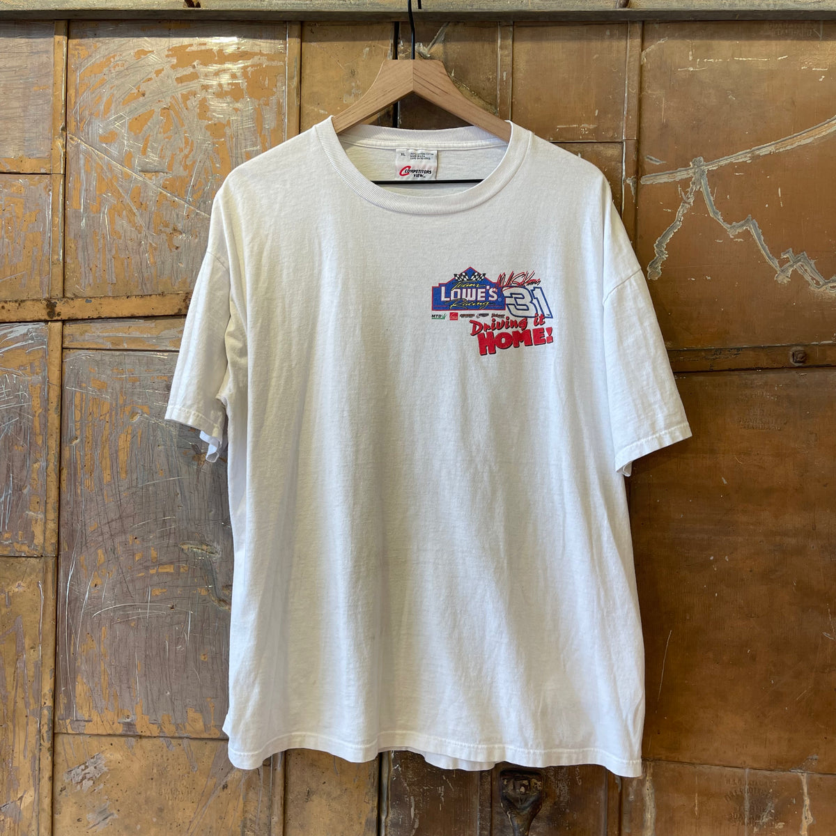 Lowes Driving it home racer tee