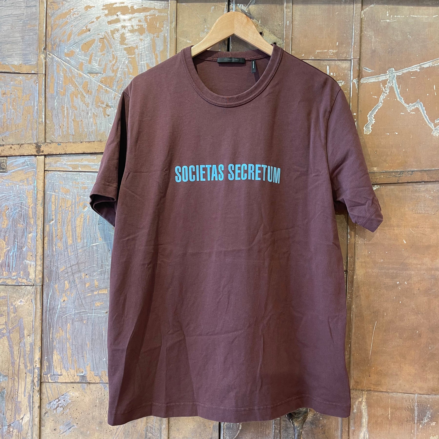 Helmut Lang Societas Logo T-Shirt