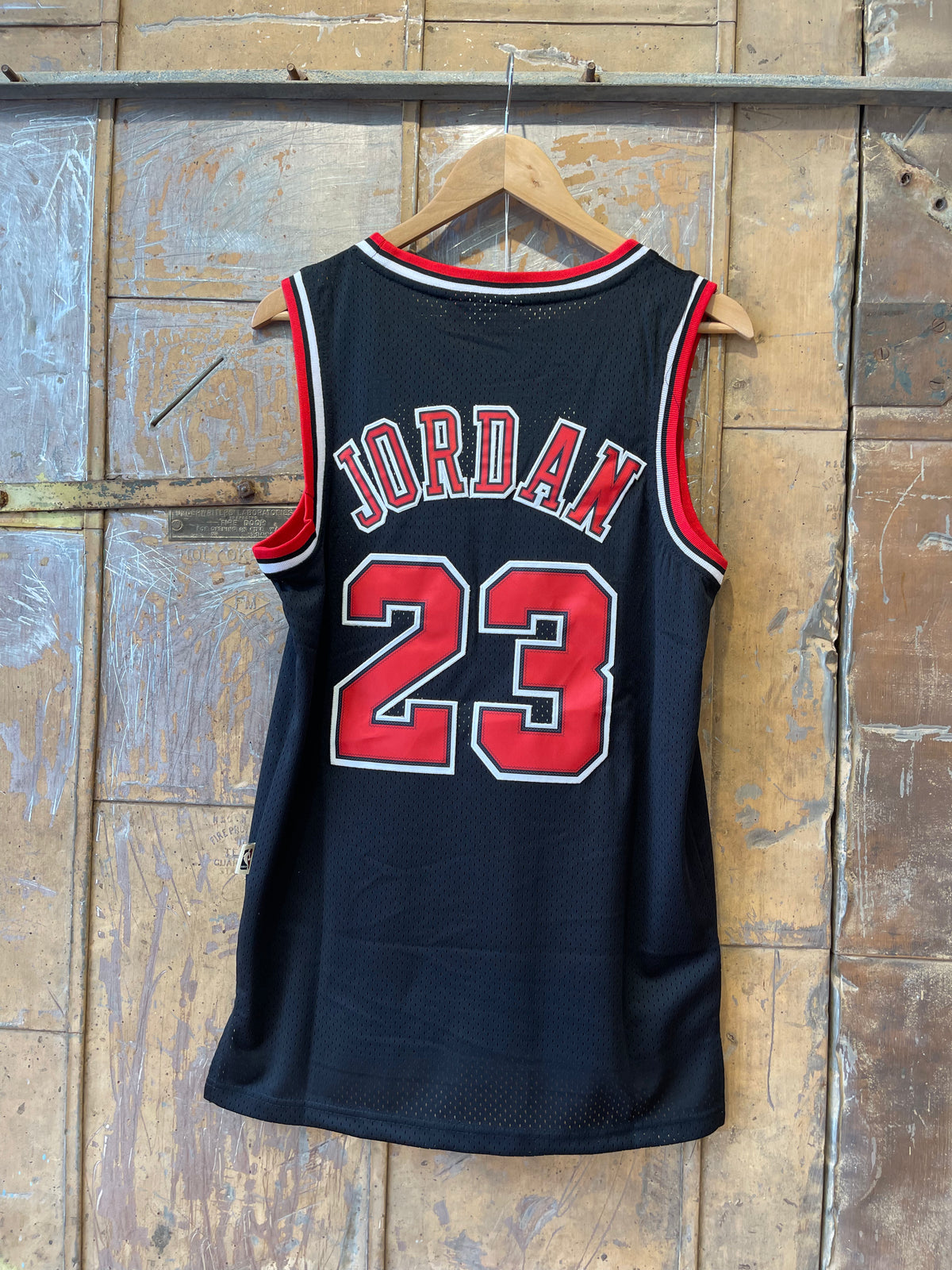 Jordan Bulls Jersey Black