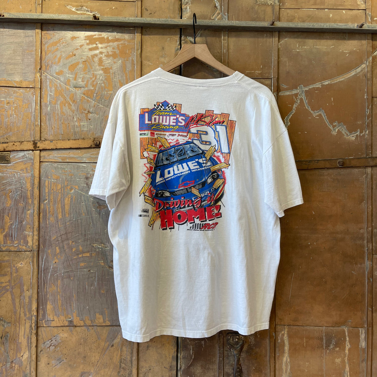 Lowes Driving it home racer tee