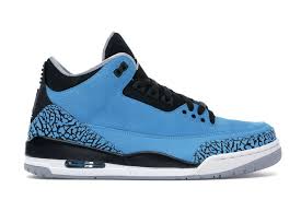 Jordan 3 Retro Powder Blue - Used