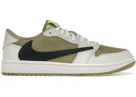 Jordan Retro 1 Low Travis Scott Golf Neutral Grey