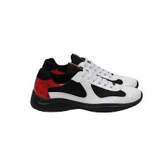 Prada America's Cup sneakers Black/White/Red - Used