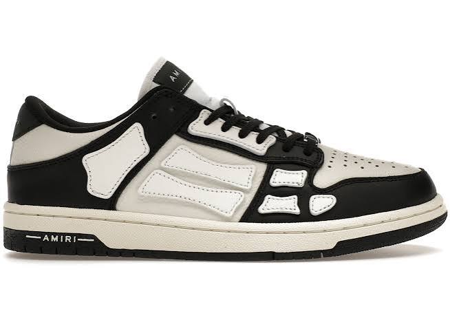 AMIRI Skel Top Low Black White (Women's) - Used